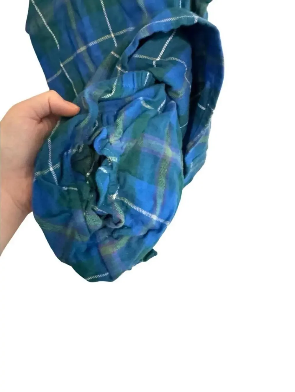 CPC Childrenswear Rowayton Plaid Bloomer Set Girls 12-18M Blue Green Outfit NWT